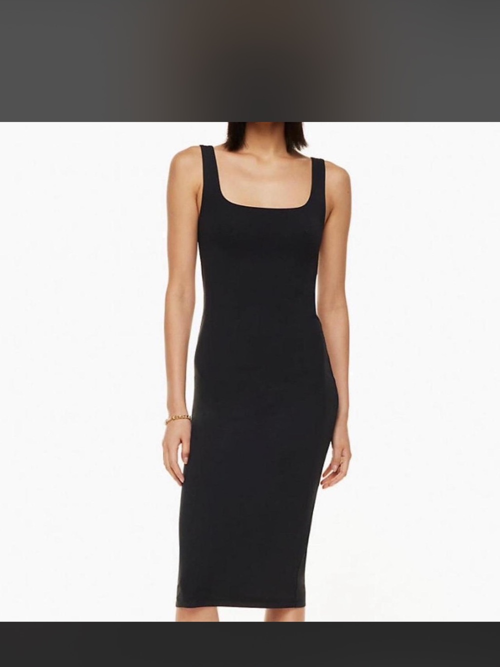 Babaton Contour Tank Midi Bodycon Dress